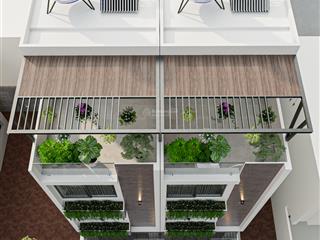 Siêu phẩm 5 tầng 52m2  thiết kế hiện đại, nội thất sang trọng  hẻm xe hơi sát mặt tiền hiền vương