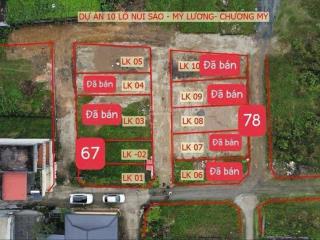 Bán đất 67.5m2 tại trần phú, chương mỹ, hà nội, giá thỏa thuận, view đẹp siêu hot