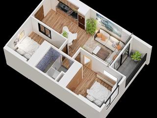 Chính chủ gửi bán căn 53m2 tầng 15 đẹp giá 1,35 tỷ sang tên luôn