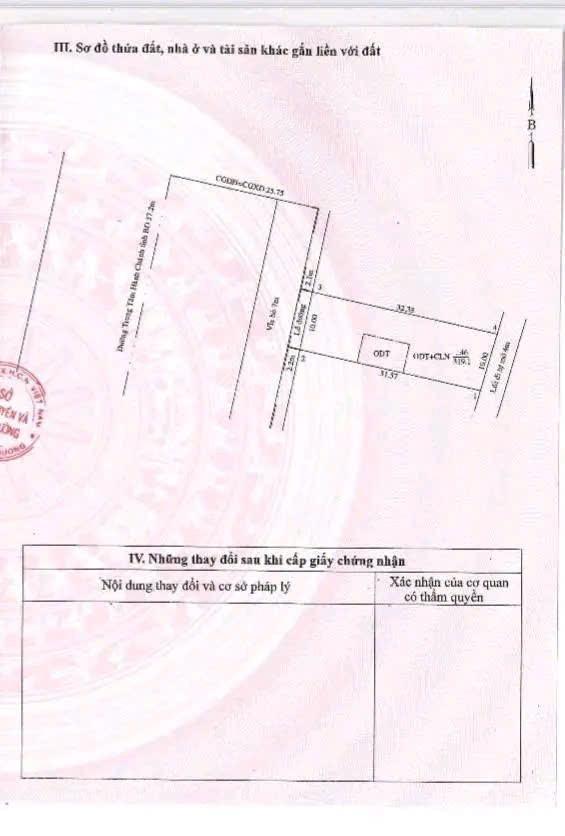 Chính chủ cần tiền bán gấp đất mặt tiền đường hùng vương, phú mỹ