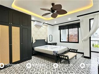 Căn hộ 1pn mới xây 100% phong cách indochine  miễn phí xe  full nội thất  ban công