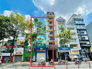 Cần bán toà nhà 2mt lý thường kiệt, p14, q10.. dt 5.71x21.4m, 6 tầng. gía bán 57,5 tỷ bớt lộc