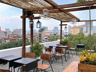 Sang nhượng mbkd café rooftop view hồ chùa láng  giá chỉ từ 20tr/tháng