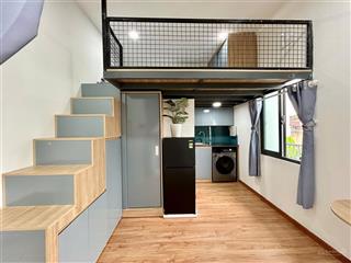 Cho thuê căn hộ duplex ban công full nội thất, gần đh văn lang cs3