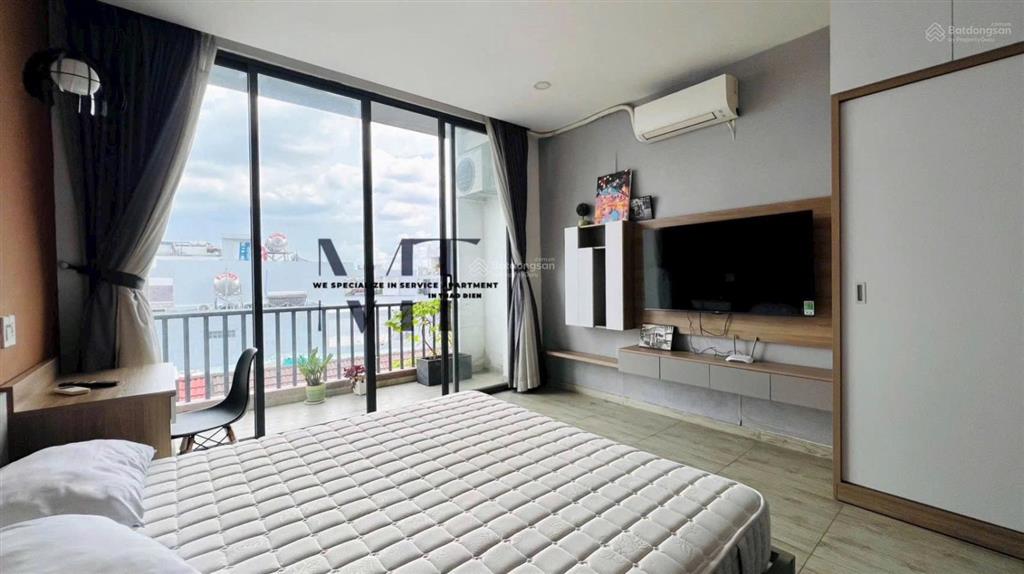 Căn hộ 1 phòng ngủ cao cấp gần cầu kiệu, phú nhuận ban công siêu thoáng