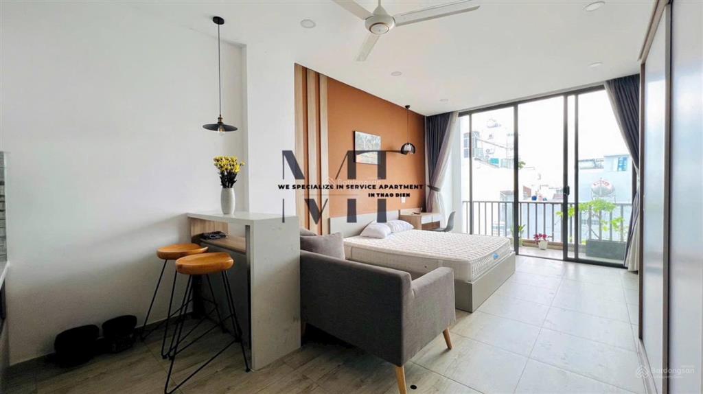 Căn hộ 1 phòng ngủ cao cấp gần cầu kiệu, phú nhuận ban công siêu thoáng