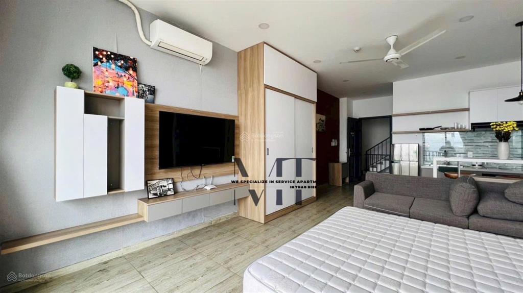 Căn hộ 1 phòng ngủ cao cấp gần cầu kiệu, phú nhuận ban công siêu thoáng