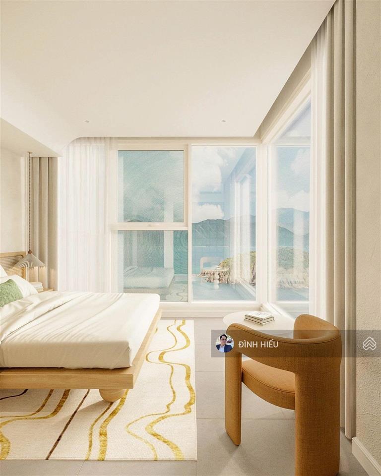 Hot! căn hộ 2pn 66m2 đầy đủ nội thất tại libera nha trang, tầng cao đẹp ngắm bình minh trên giường