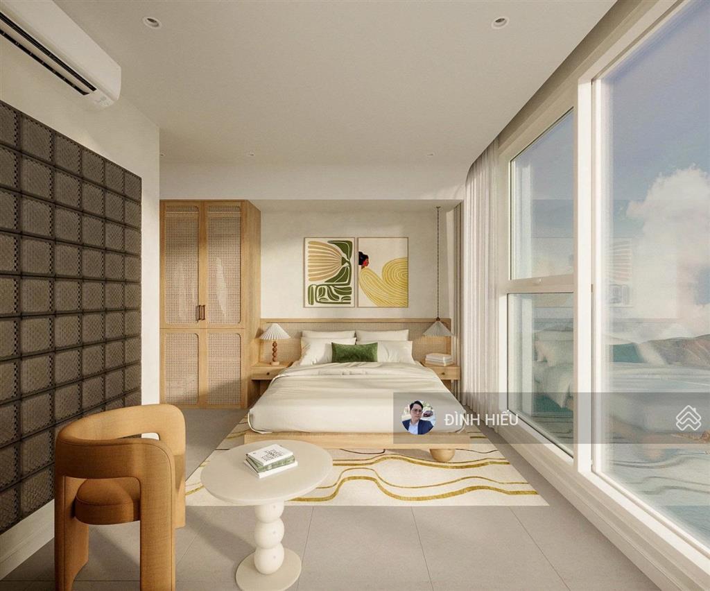 Hot! căn hộ 2pn 66m2 đầy đủ nội thất tại libera nha trang, tầng cao đẹp ngắm bình minh trên giường