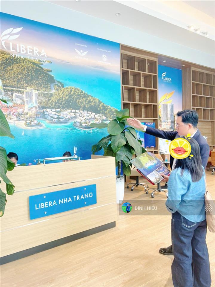 Bán 2 căn liền kề the paramont libera nha trang, 75m2 + 50m2, đầy đủ nội thất, hướng đông nam