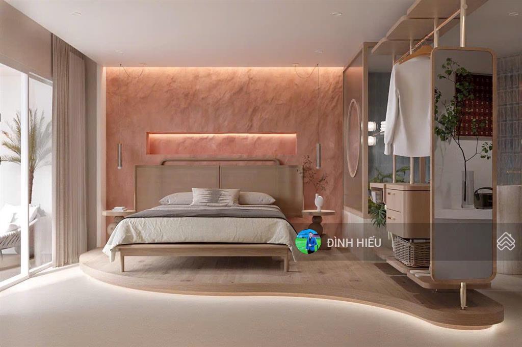 Bán 2 căn liền kề the paramont libera nha trang, 75m2 + 50m2, đầy đủ nội thất, hướng đông nam