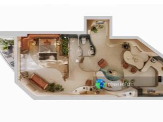 Bán 2 căn liền kề the paramont libera nha trang, 75m2 + 50m2, đầy đủ nội thất, hướng đông nam