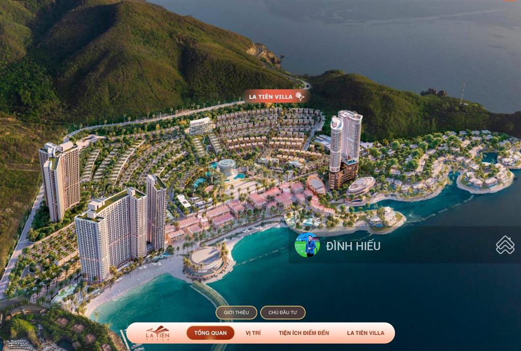 La tiên villas nha trang  giá chỉ 13 tỷ mỗi căn full nội thất