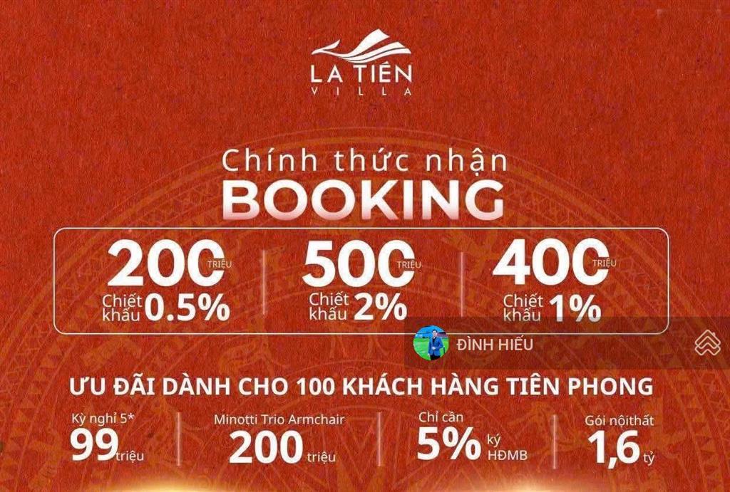Bảng giá mới nhất la tiên villa  libera nha trang, diện tích 8x20m, đầy đủ nội thất