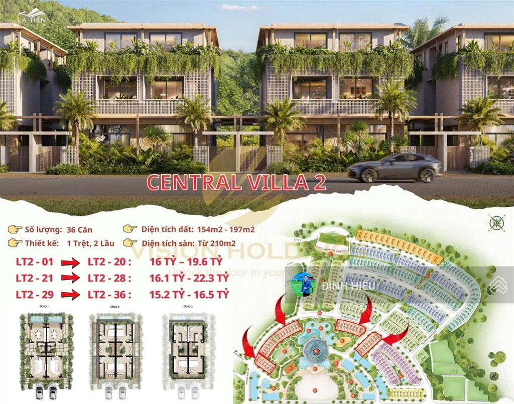 Bảng giá mới nhất la tiên villa  libera nha trang, diện tích 8x20m, đầy đủ nội thất