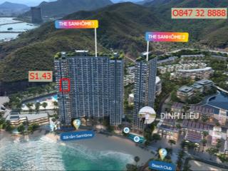 Căn hộ biển libera nha trang, 4,75 tỷ, 60.6m2, chính chủ, giá ưu đãi