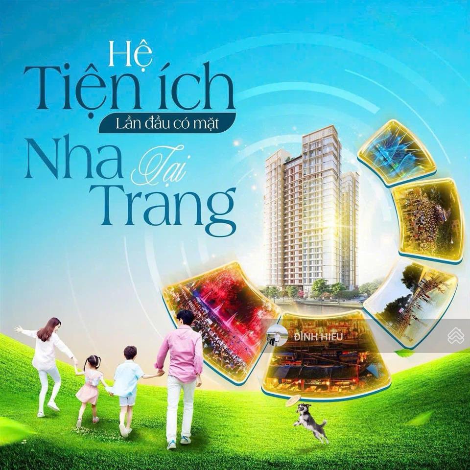 Căn hộ chung cư sun charmora city nha trang, dt 110 m2, nội thất cơ bản, sở hữu lâu dài