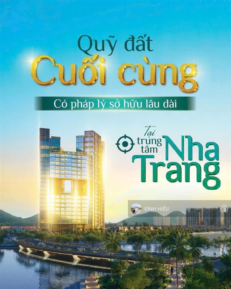 Căn hộ chung cư sun charmora city nha trang, dt 110 m2, nội thất cơ bản, sở hữu lâu dài