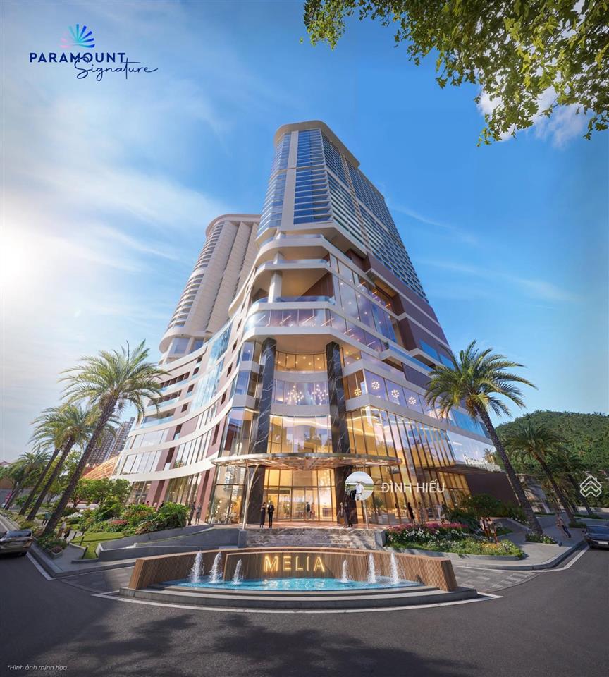 Căn hộ paramount signature ký gửi melia hotel international vận hành, giá 9,9 tỷ đồng