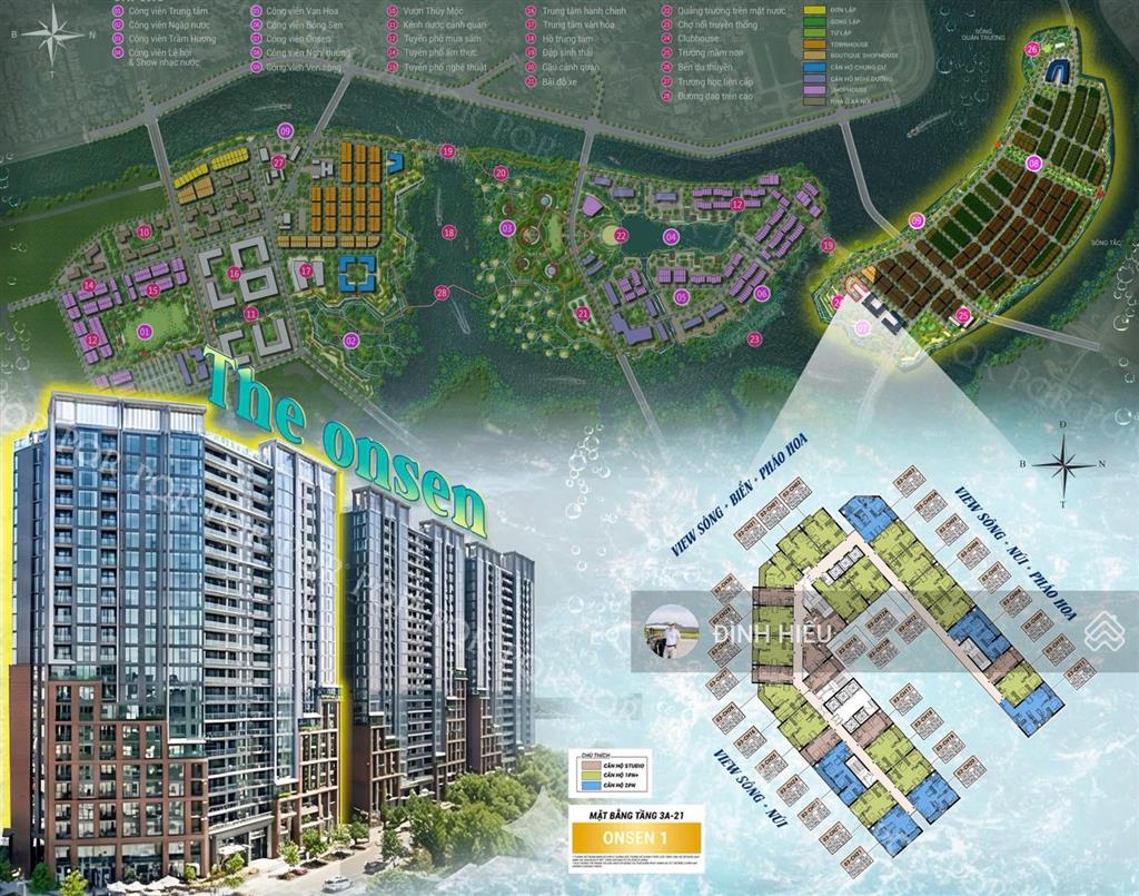 Căn 1pn + view ngắm pháo hoa, công viên sun nha trang, 54m2, 4.63 tỷ