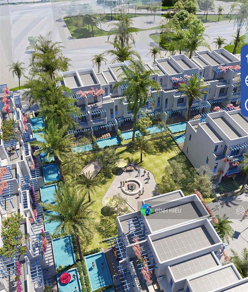 Căn góc 2 mặt tiền, hồ bơi riêng, hướng đông nam, view công viên + sân golf siêu đẹp, 158m2, 10 tỷ