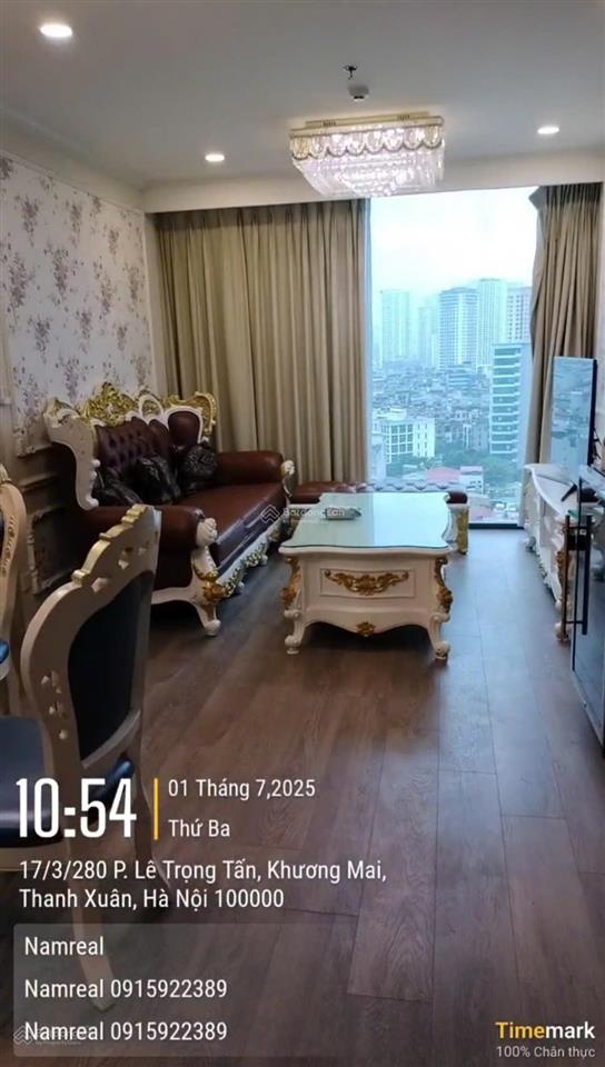 Bán căn hộ tòa artemis lê trọng tấn. dt 80m2 thiết kế 2pn 2wc, full nội thất đẹp