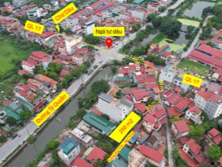 Bán đất 42m2, 1,8 tỷ tại quốc lộ 17, thanh khương, thuận thành, bắc ninh
