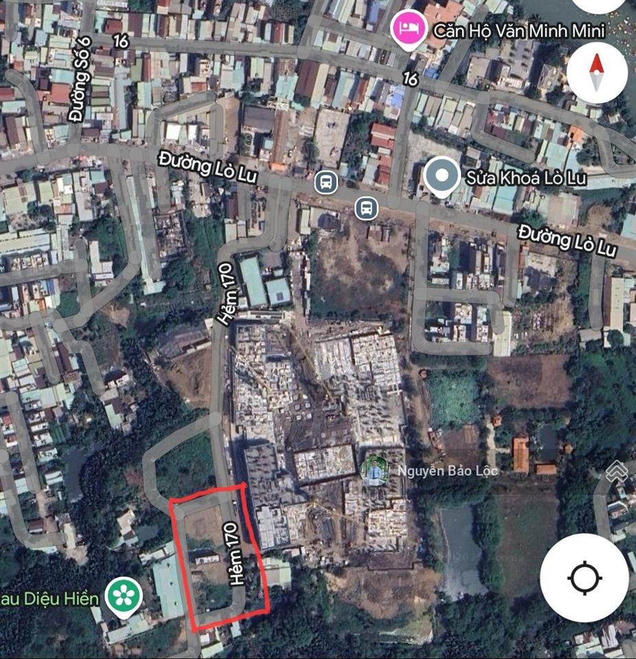 Duy nhất 1 lô 200m2 (20x10). ngay chân dự án elysian gamuda. tiềm năng vượt trội
