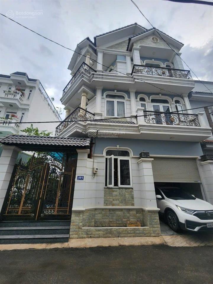 Bt tô ngọc vân p15, sát cầu bến phân qua thống nhất gò vâp, 10x9, 3 tầng, 5p 5wc, có garage để oto