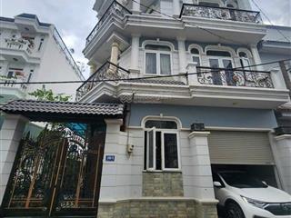 Bt tô ngọc vân p15, sát cầu bến phân qua thống nhất gò vâp, 10x9, 3 tầng, 5p 5wc, có garage để oto