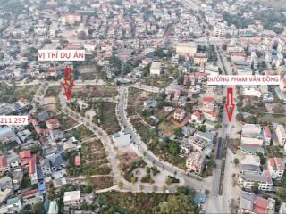 Đất nền lương sơn, hòa bình  bán lô 92m2 giá 2,4 tỷ bao phí đã có sổ