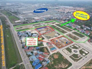 Bán lô đất 150m2 gần kcn thái nguyên full thổ cư, sổ đỏ sẵn sàng