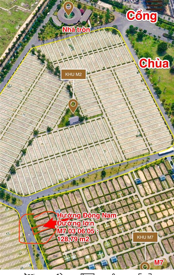 Em bán lô đất mộ gia tộc m7 128m2 đông nam siêu vip, trong hoa viên cao cấp sala garden