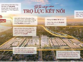 Mở bán quỹ căn thương phố nhà vườn thế hệ mới the 8 120 vinhome wonder city đan phượng