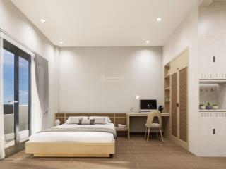 Studio full nội thất, ban công, khu cao ốc phổ quang, nhà mới 100% không cải tạo