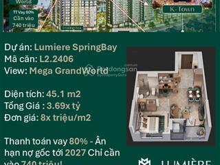 Chính chủ bán căn 1pn giá gốc cđt