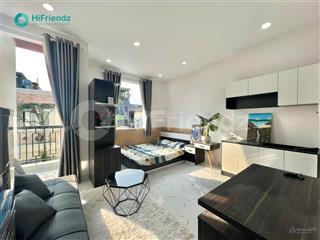 Căn hộ studio cao cấp ban công, full nt máy giặt riêng, ngay lũy bán bích, âu cơ giáp tân bình