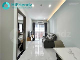 Cho thuê căn hộ 1 phòng ngủban công full nội thấtthang máyhầm xegần cầu ông lãnh quận 1