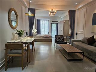Cho thuê căn hộ studio ban công 50m2 luxury full nội thất cao cấp thang máy giáp quận 1  5 phút