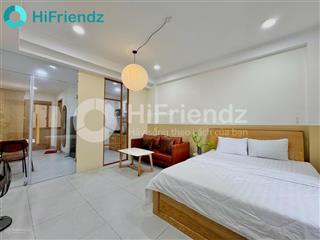 Căn hộ 1 phòng ngủ cao cấp ngay cv lê văn tám thang máy hầm xe full nội thất trống sẵn xem ngay