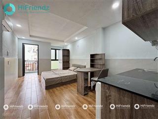 Trống sẵn căn hộ studio ban công máy giặt riêng, ngay đh bách khoa, big c miền đông, xem ngay