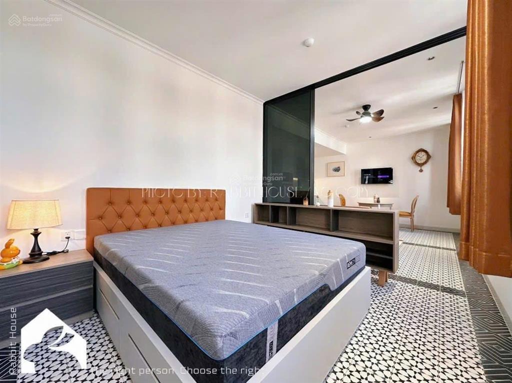 Căn hộ 1 phòng ngủ  đầy tiện nghi, nội thất sang trọng  khu dân trí cao  gần đh văn lang cs3