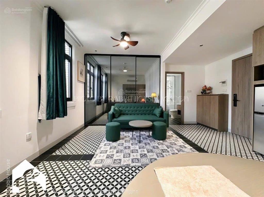 Căn hộ 1 phòng ngủ  đầy tiện nghi, nội thất sang trọng  khu dân trí cao  gần đh văn lang cs3