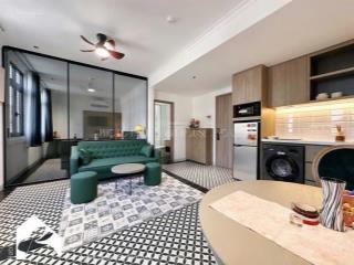 Căn hộ 1 phòng ngủ  đầy tiện nghi, nội thất sang trọng  khu dân trí cao  gần đh văn lang cs3