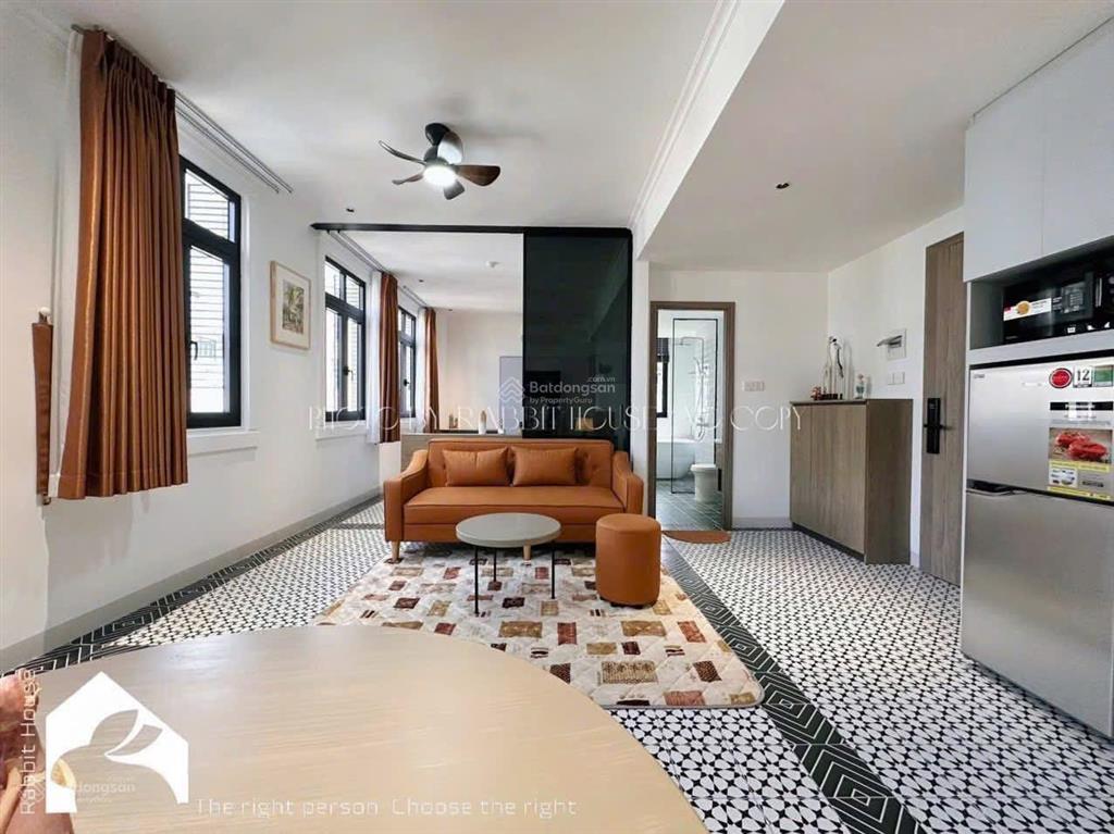 Căn hộ 1 phòng ngủ  đầy tiện nghi, nội thất sang trọng  khu dân trí cao  gần đh văn lang cs3