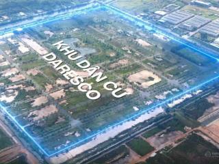 Cần bán nền 100m2 đường d1 dãy lkp a5. đất chính chủ. kdc daresco đức hòa  vinhomes chỉ 5km