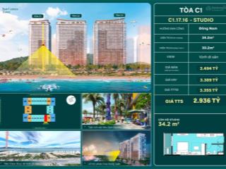 Sở hữu ngay căn studio biển đẳng cấp tại sun centro town view di sản, giá chỉ từ 2.936 tỷ!
