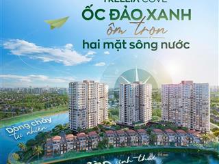 Bảng giá nhà phố trellia cove (cc5) đẹp nhất mizuki, chiết khấu 9%, có căn góc, mặt tiền kênh đào