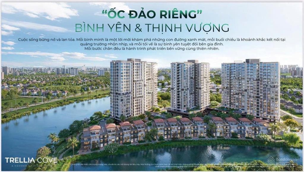 Hàng trellia cove (5/2026) căn góc 73m2 giá 4,6 tỷ, sổ hồng vĩnh viễn, nh cho vay ls 0%