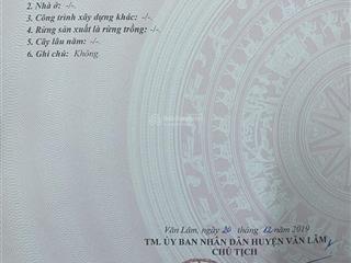 Bán đất 93,6 m2 khu đấu giá thôn ngải dương, hưng yên, mặt đường lớn dh12b, có sổ đỏ chính chủ